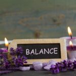 Image of candles with lavender